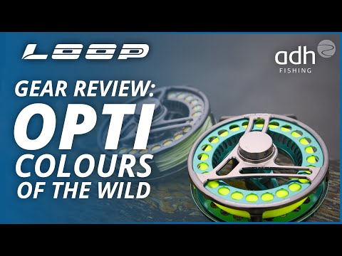 Loop Opti Dryfly Fliegenrolle Storm Blue