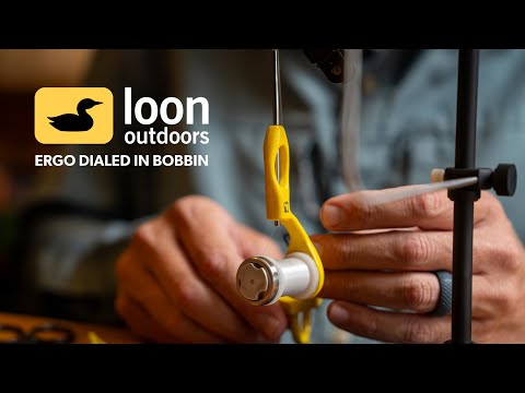 Loon Ergo Dialed In  Bobbin - Yellow -Spulenhalter perfekt einstellbar