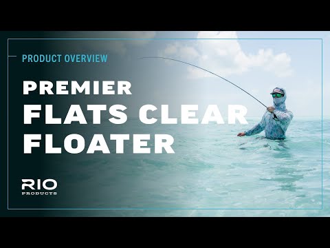 Rio Premier Flats Clear Floater - Blue Sand Clear Tip