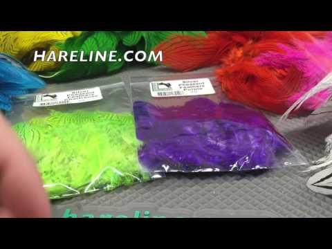 Hareline Silberfasan Silver pheasant feathers