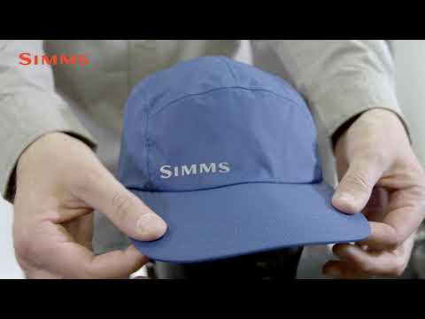 Simms Flyweight Gore-Tex Paclite Cap Schirmmütze black