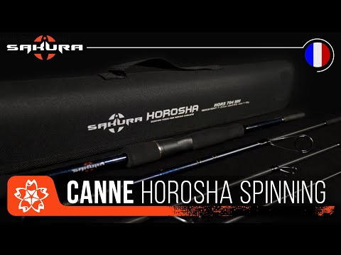 SAKURA HOROSHA Travel Spinnrute 4-teilig Reiserute