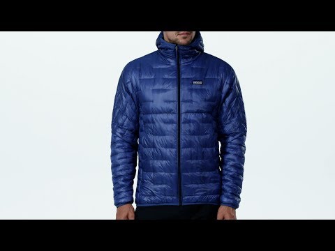 Patagonia Micro Puff Hoody Jacke BLK #XL