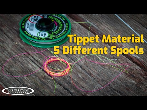 Vision Nano Mono Tippet auf Spule
