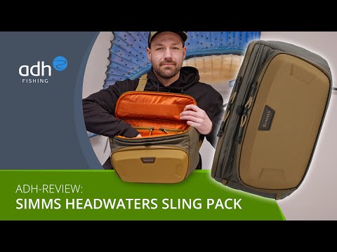 Simms Headwaters Sling Pack Water-Resistant Tasche Hickory