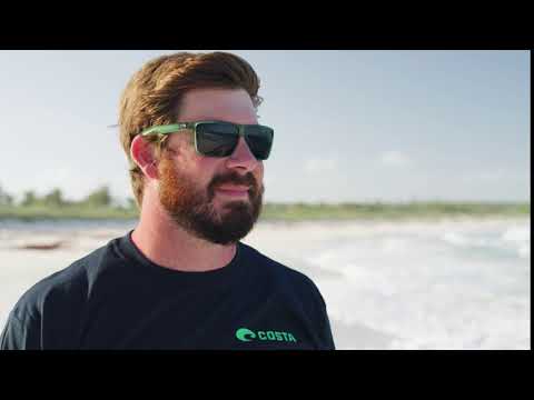 Costa Polarisationsbrille Rincon #L Black (Green Mirror 580G)