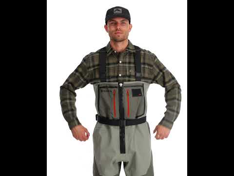 Simms Freestone Z Stockingfoot Wathose smoke