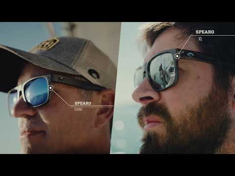 Costa Polarisationsbrille Spearo XL Matte Black (Gold Mirror 580G)