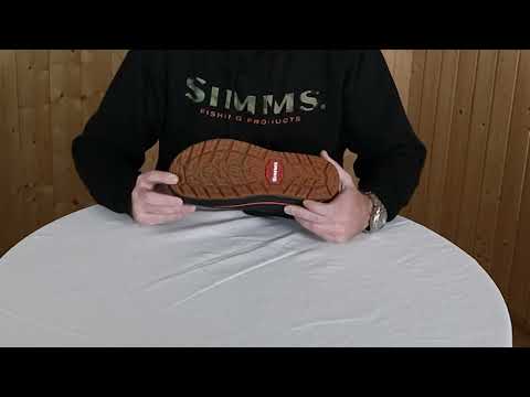 Simms Challenger 7" Boot flach geschnittener Gummistiefel cinder