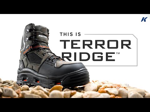 Korkers Watschuh Terror Ridge inklusive Filz & Vibram Gummi Wechselsohle