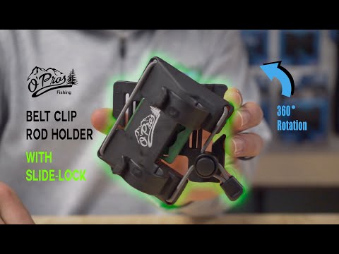 O'Pros 3rd Hand Rod Holder Rutenhalter Slide Lock black