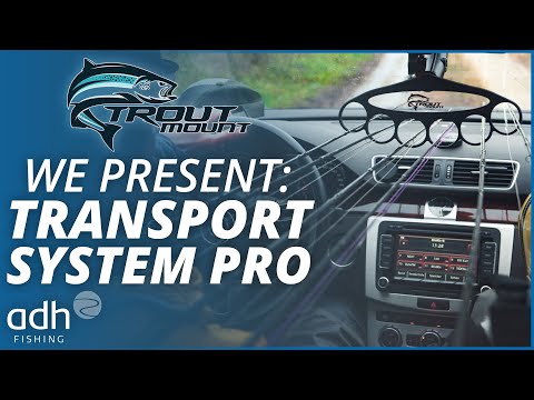 Trout Mount Rod Transport System Pro Rutenhalter für den PKW