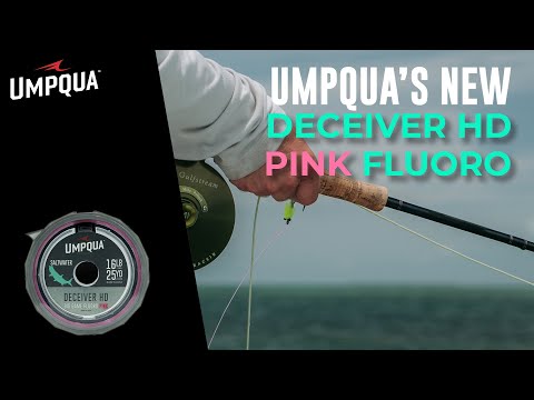 Umpqua Deceiver HD SW Shock Tippet Fluorocarbon Pink 25yds Vorfachmaterial
