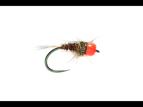 Fulling Mill Nymphe - Tungsten Orange Head Mary Barbless